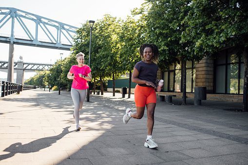 running-along-the-river-picture-id1409846270