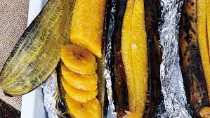 Baked Plantains In Skin