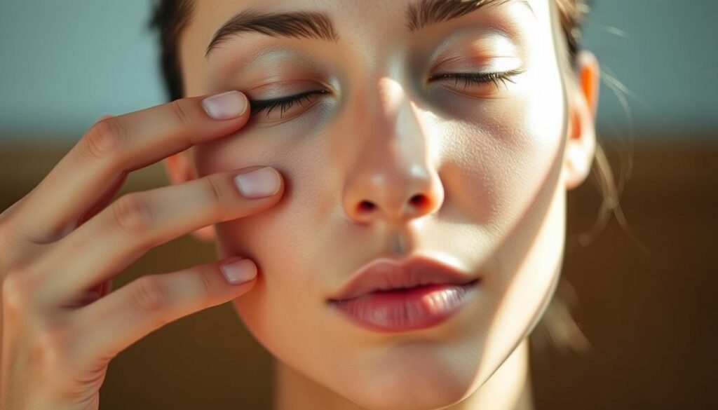 Gua Sha facial technique