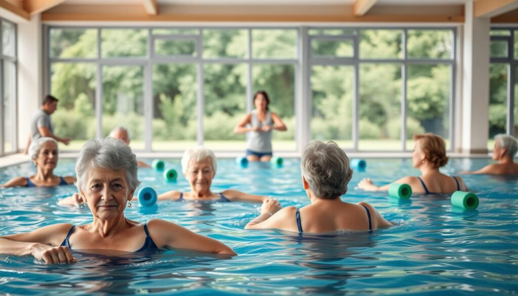 senior aqua aerobics
